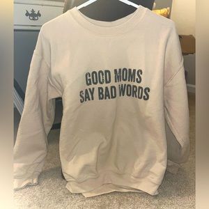 Crew neck sweatshirt